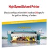 Outdoor 3.2m high speed inkjet printer